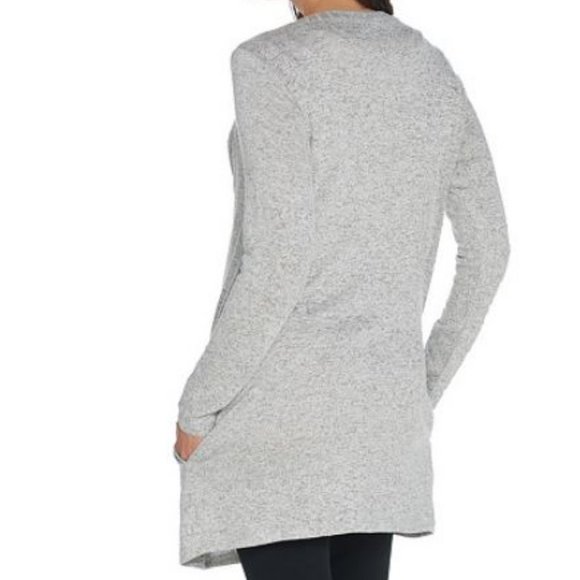 AnyBody Hacci Tie Front Cardigan 770 - Picture 2 of 2